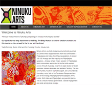 Tablet Screenshot of ninukuarts.com.au